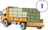 Dénombrer les collections de 1 à 5 - Identifier les quantités jusqu'à 5 - Numération: Identifier les quantités de 1 à 5 - un camion